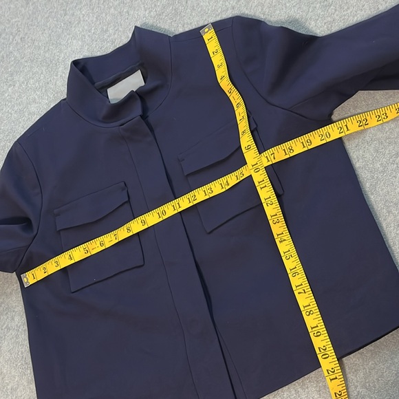 Classiques Entier Blazer Skirt Set Medium Ponte Knit Career Office - Picture 4 of 10